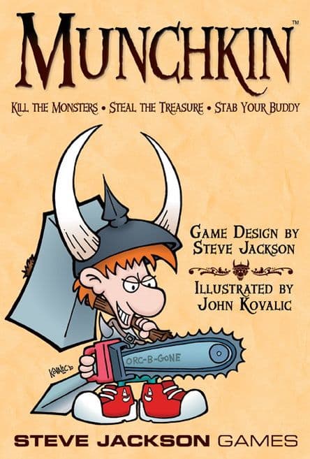 Portada juego de mesa Munchkin