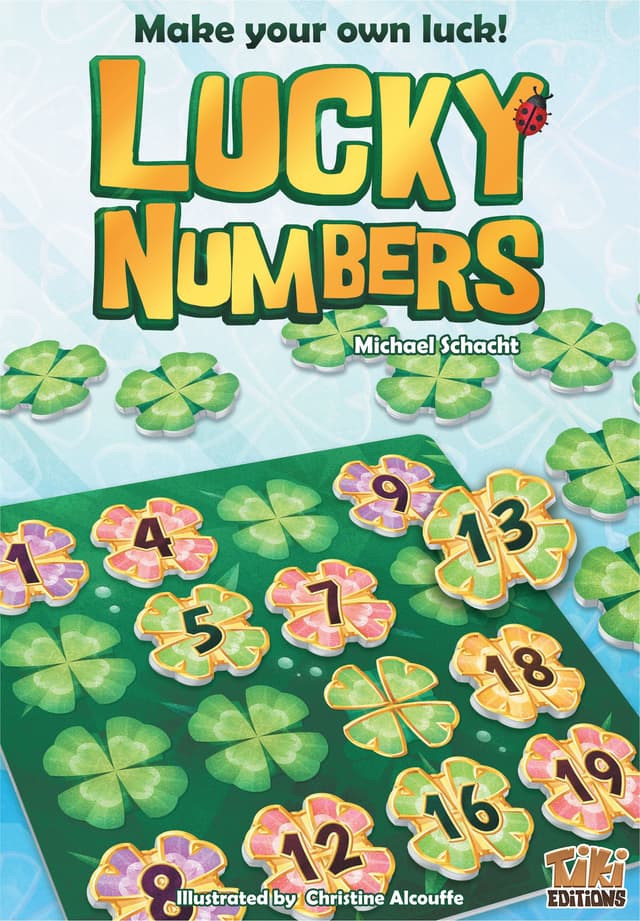 Portada juego de mesa Lucky Numbers