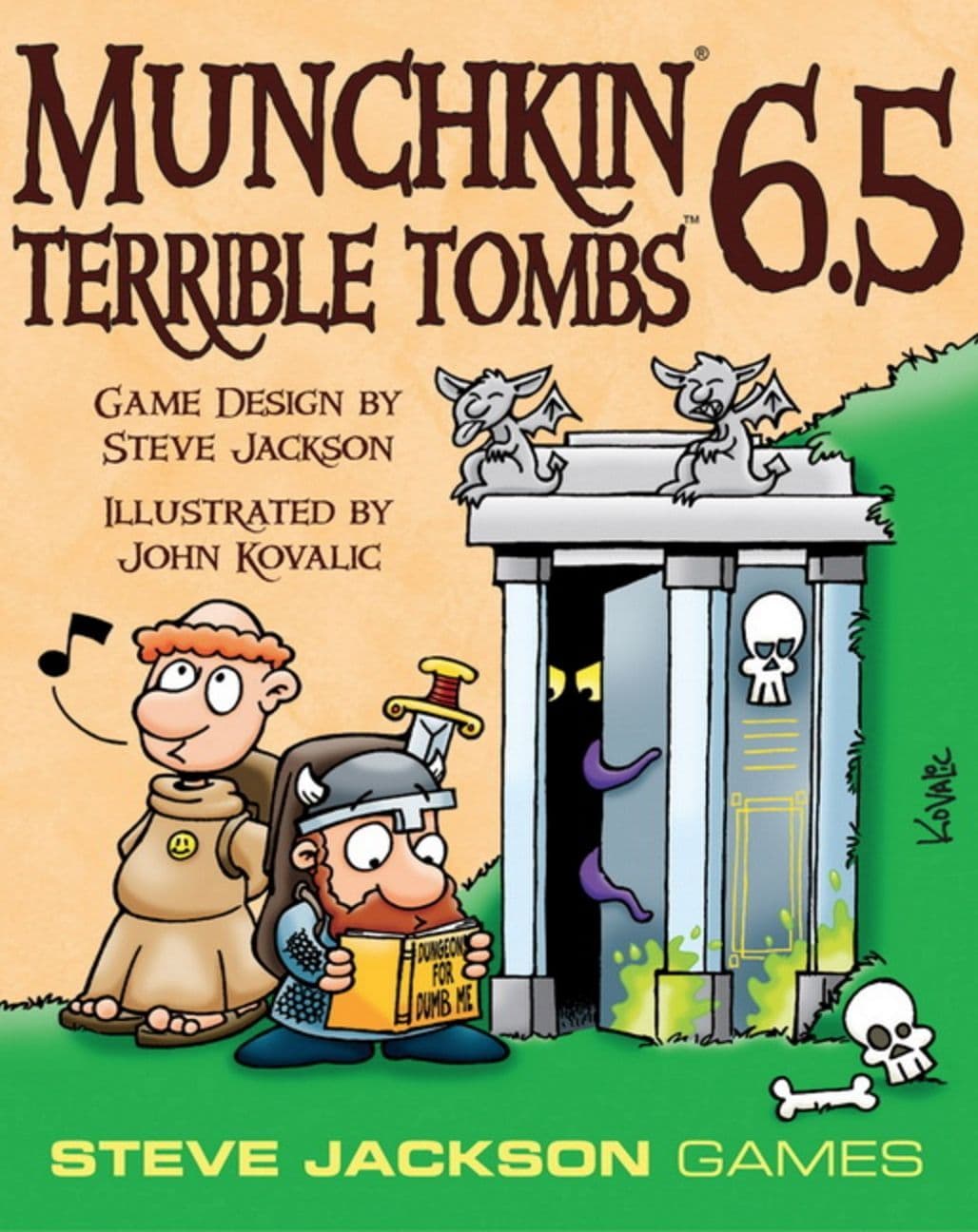 Portada juego de mesa Munchkin 6.5: Tumbas Terroríficas