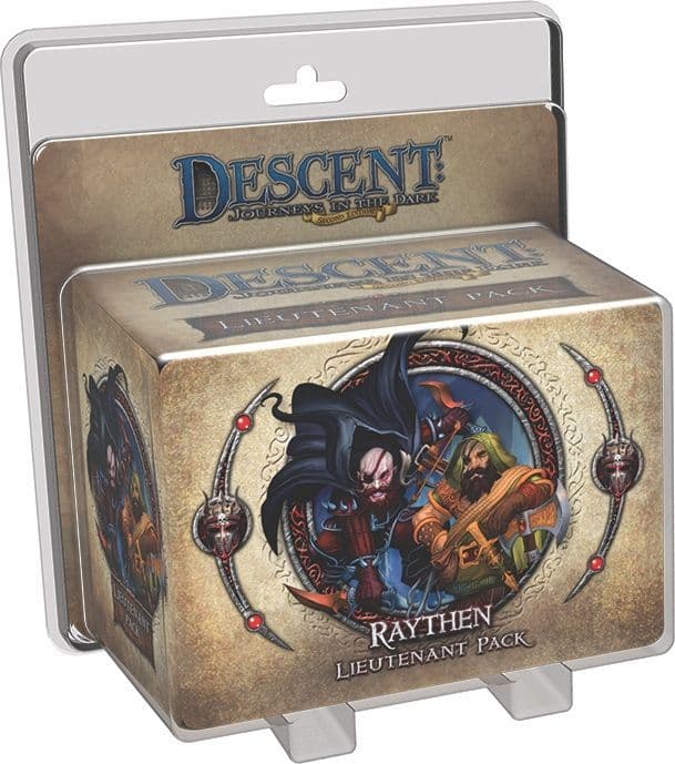 Portada juego de mesa Descent: Viaje a las Tinieblas (Segunda Edición) – Lugarteniente Raythen