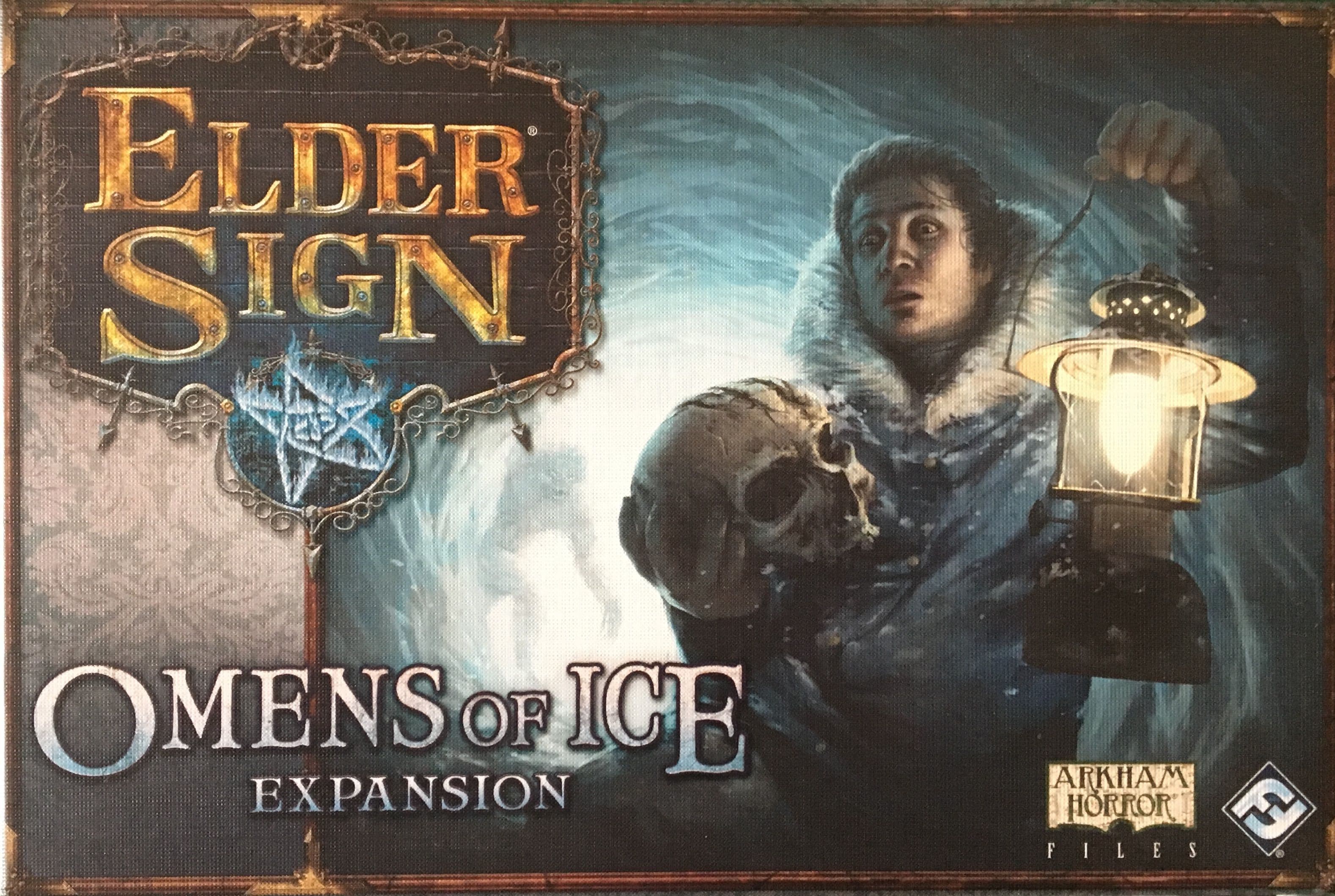 Portada juego de mesa El Símbolo Arcano: Augurios de Hielo