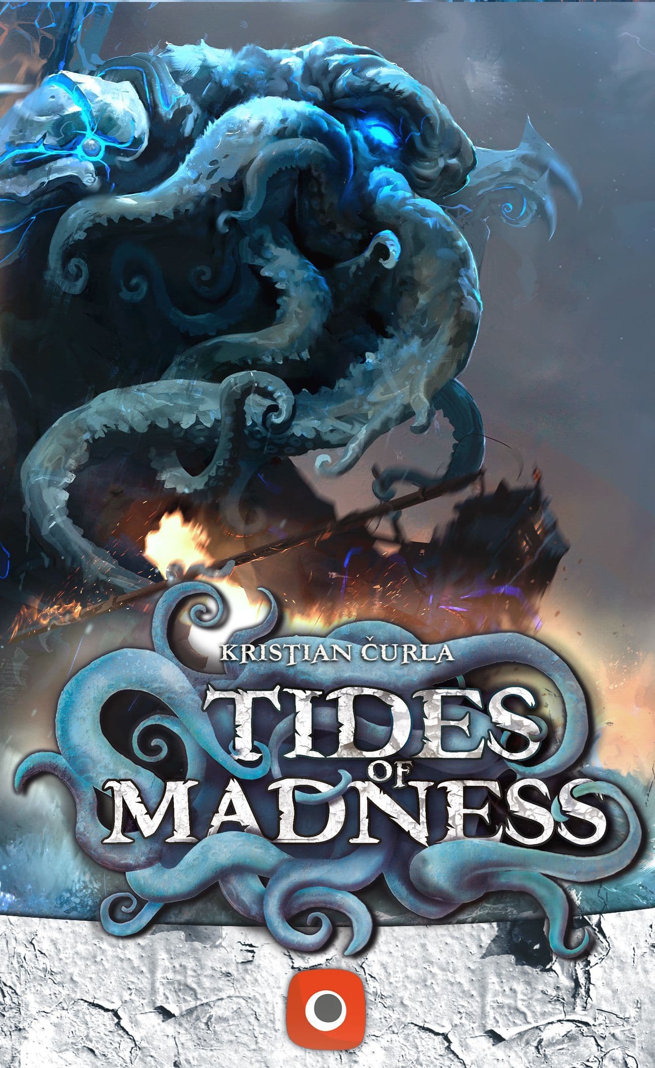 Portada juego de mesa Las Mareas de la Locura