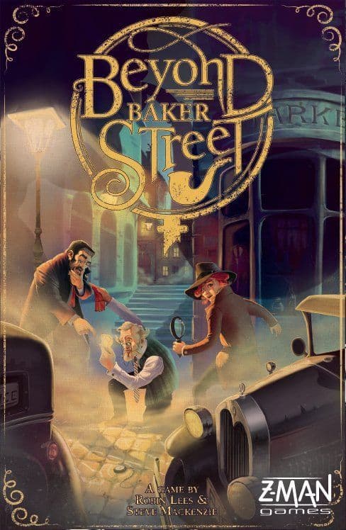 Portada juego de mesa Más allá de Baker Street
