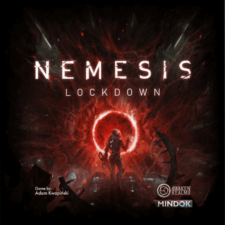 Portada juego de mesa Nemesis: Lockdown