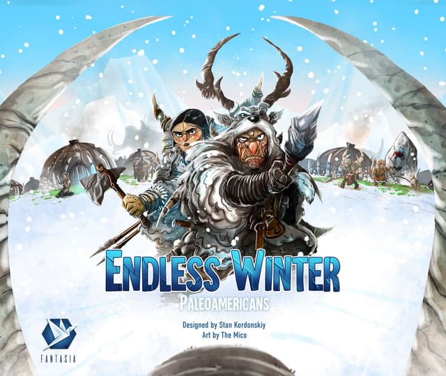 Portada juego de mesa Endless Winter: Paleoamericans