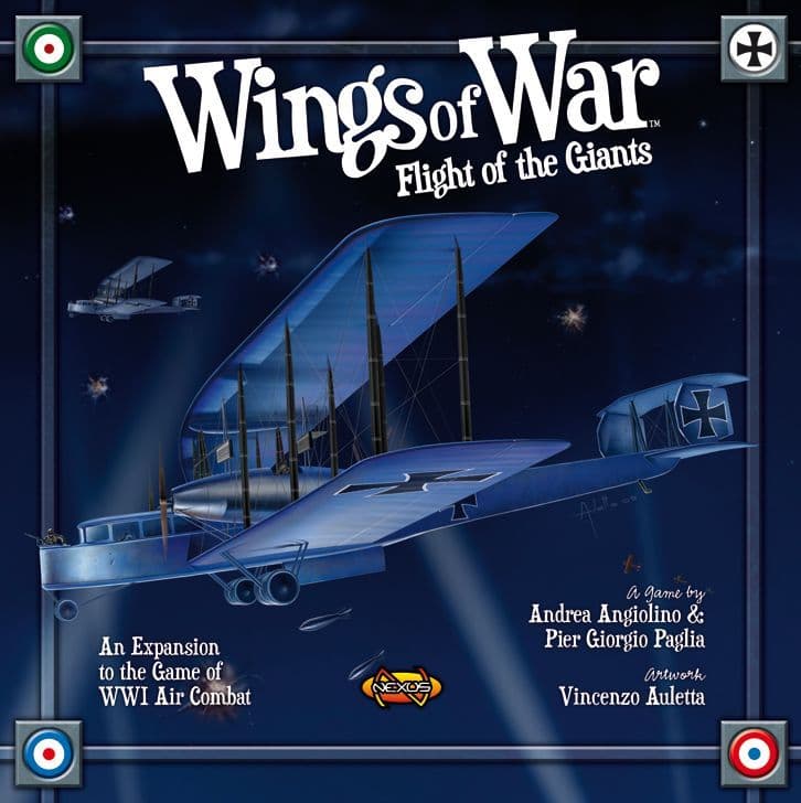 Portada juego de mesa Wings of War: Flight of the Giants
