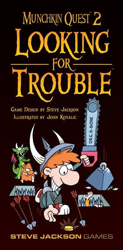 Portada juego de mesa Munchkin Quest 2: Buscando Problemas