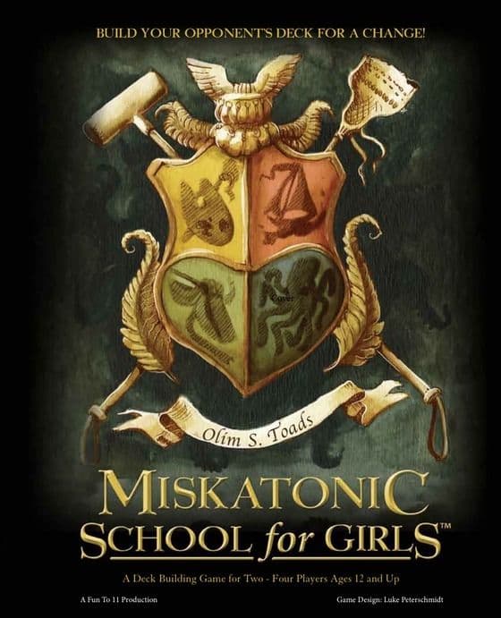 Portada juego de mesa Miskatonic Escuela para Señoritas