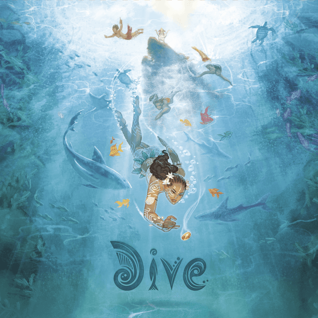 Portada juego de mesa Dive