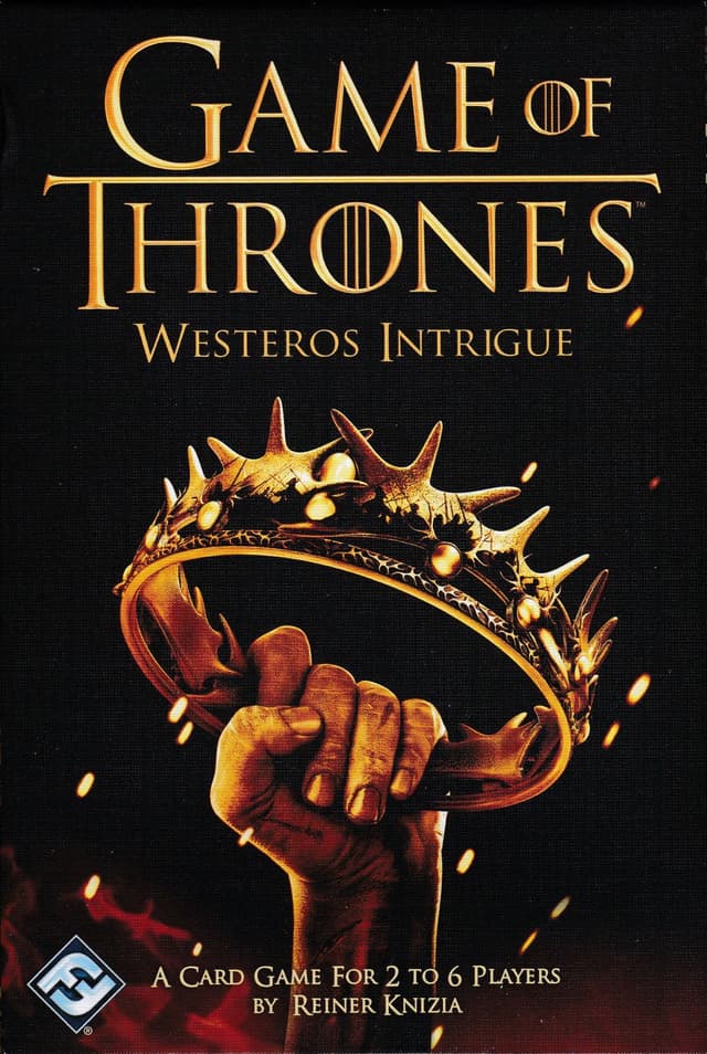 Portada juego de mesa Juegos de Tronos: Intriga en Poniente