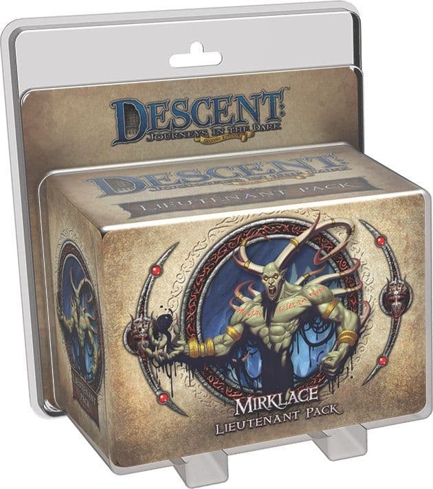 Portada juego de mesa Descent: Viaje a las Tinieblas (Segunda Edición) – Lugarteniente Gargan Mirklace