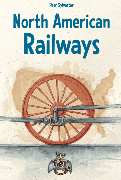 Portada juego de mesa North American Railways