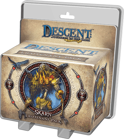 Portada juego de mesa Descent: Viaje a las Tinieblas (Segunda Edición) – Lugarteniente Skarn