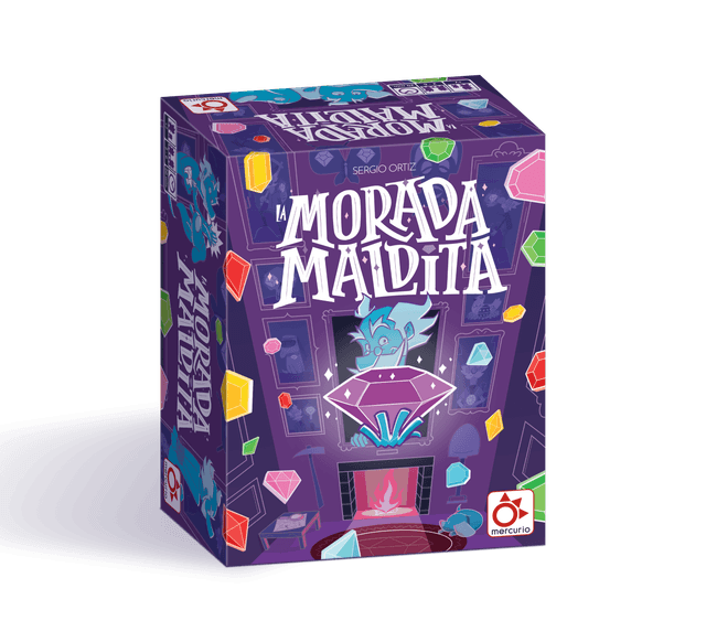 Portada juego de mesa La Morada Maldita