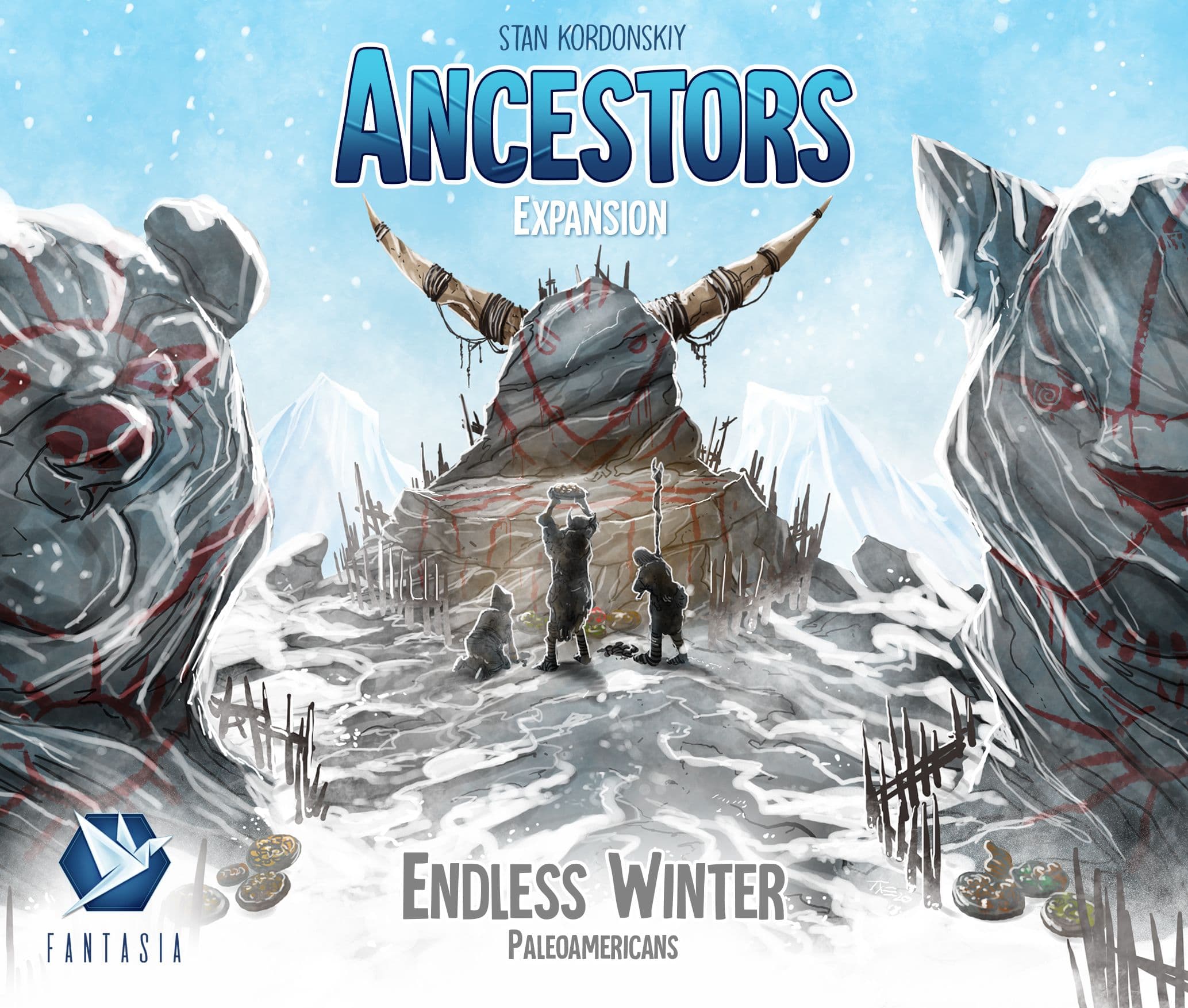 Portada juego de mesa Endless Winter: Ancestors