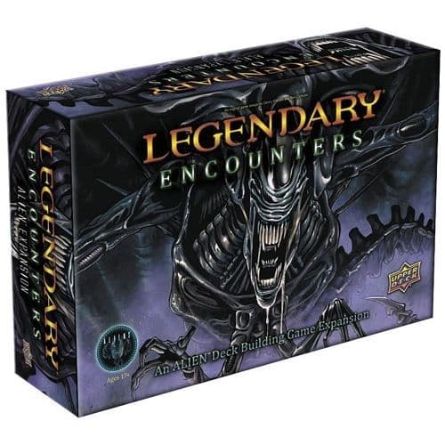 Portada juego de mesa Legendary Encounters: An Alien Deck Building Game Expansion