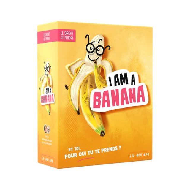 Portada juego de mesa I am a banana