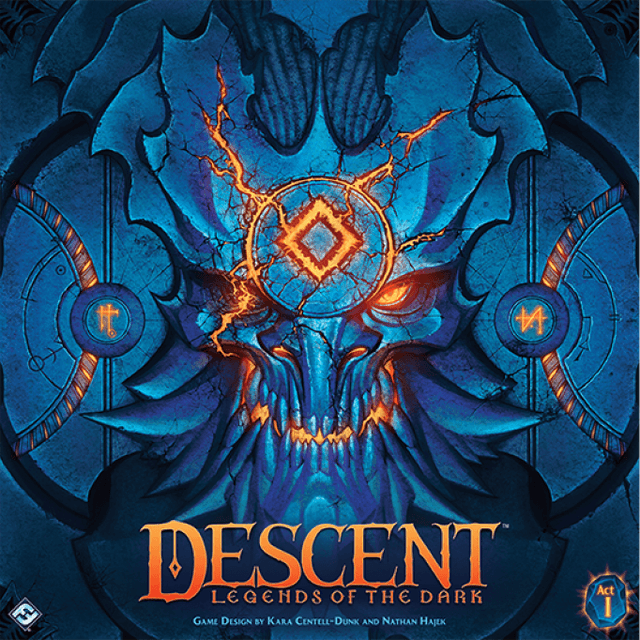 Portada juego de mesa Descent: Leyendas de las tinieblas
