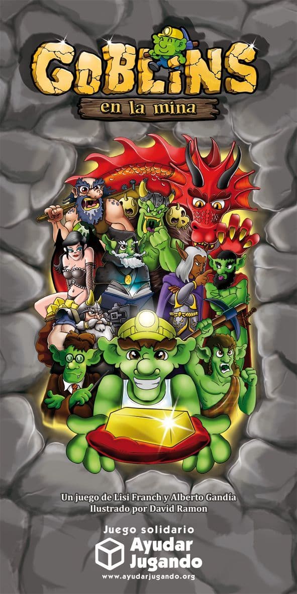 Portada juego de mesa Goblins en la mina