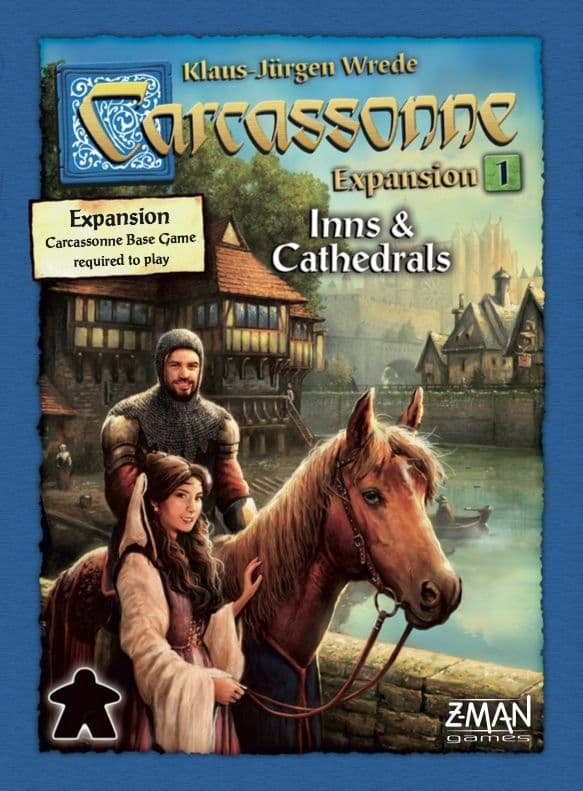 Portada juego de mesa Carcassonne: Posadas y Catedrales