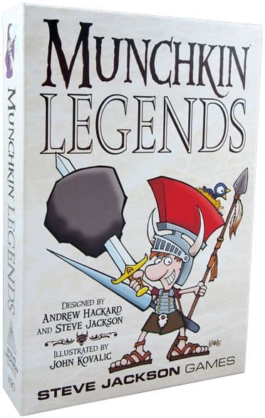 Portada juego de mesa Munchkin Leyendas