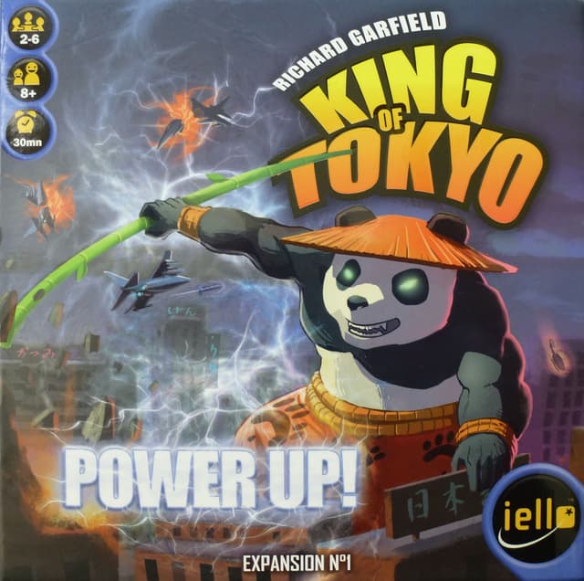 Portada juego de mesa King of Tokyo: Power Up!