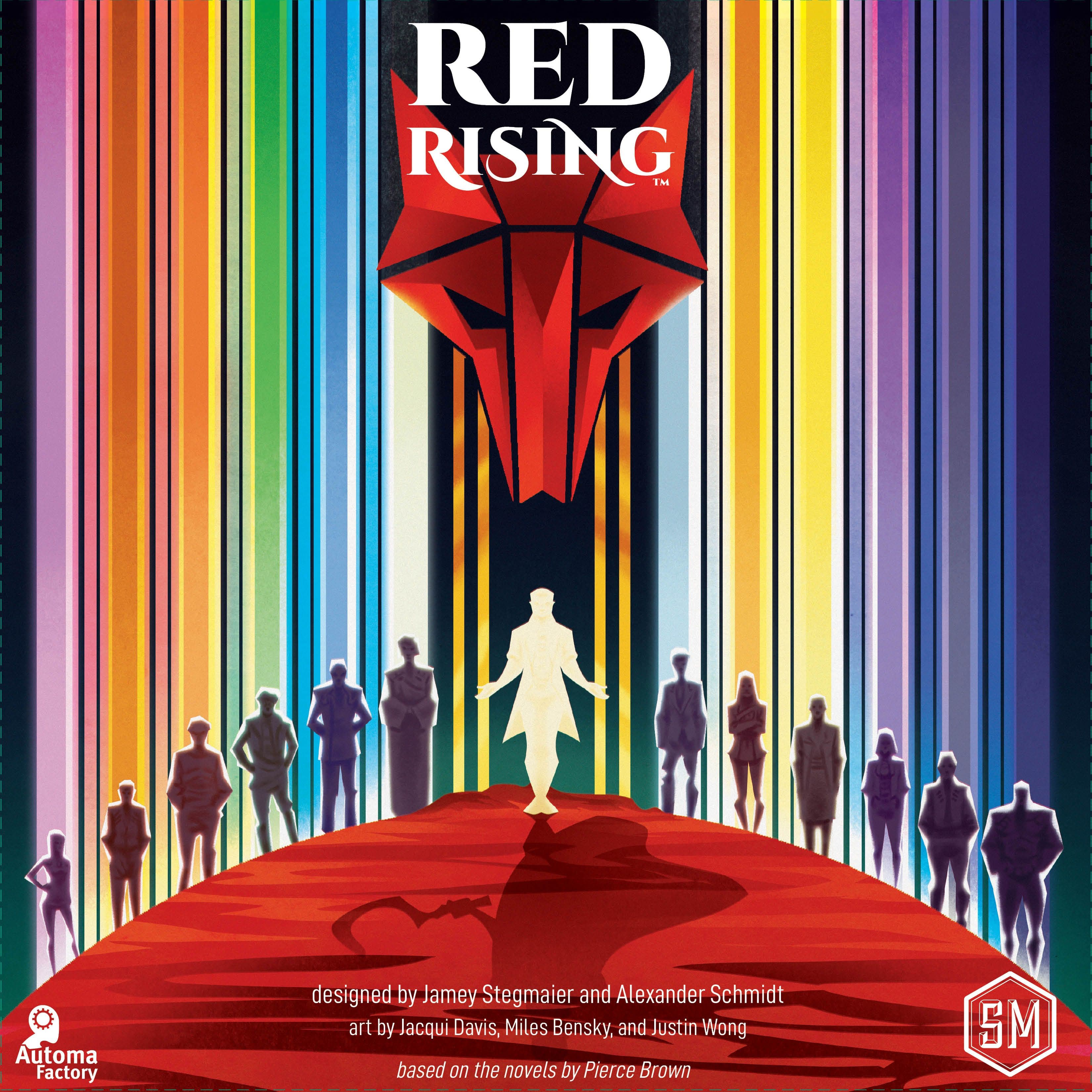 Portada juego de mesa Amanecer Rojo