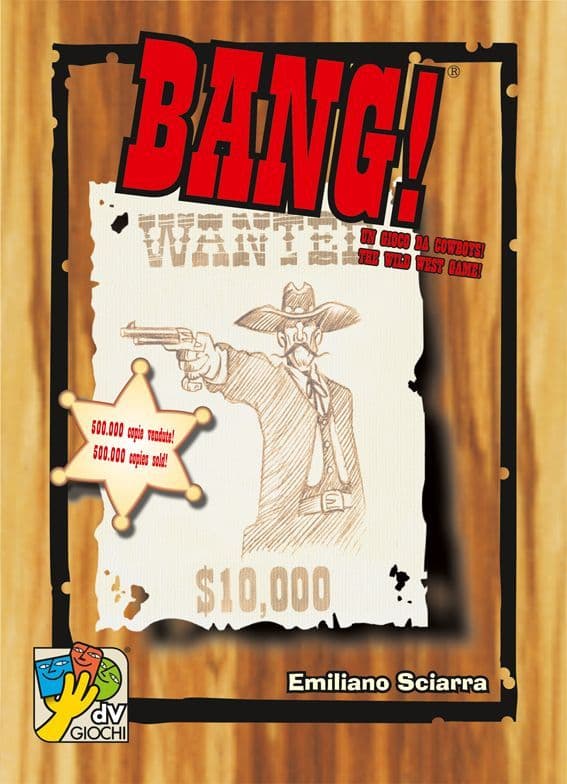 Portada juego de mesa BANG!