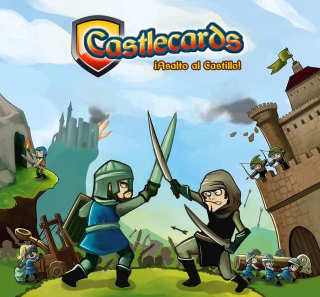 Portada juego de mesa Castlecards: Asalto al Castillo