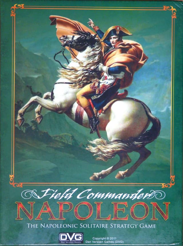 Portada juego de mesa Field Commander: Napoleon