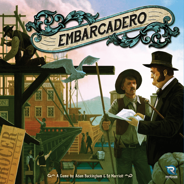 Portada juego de mesa Embarcadero