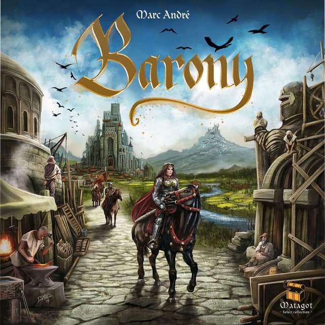 Portada juego de mesa Barony
