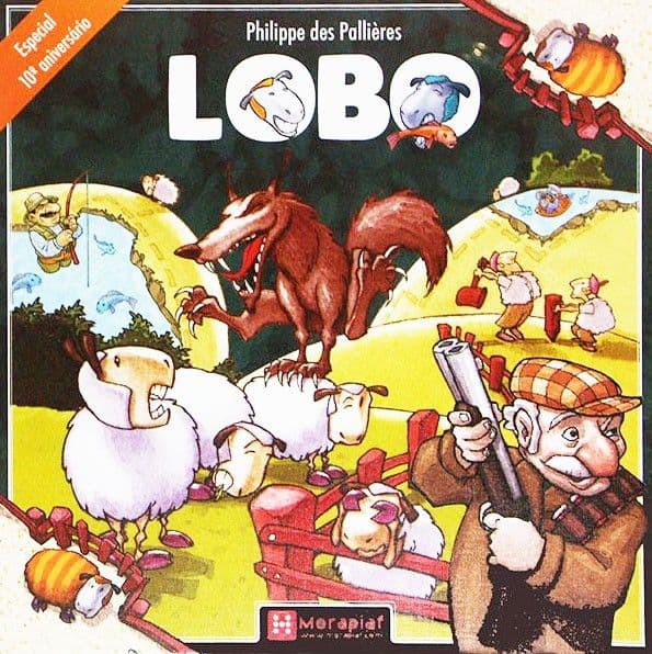 Portada juego de mesa Lobo: 10° Aniversário