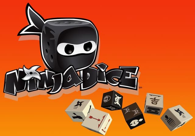 Portada juego de mesa Dados Ninja