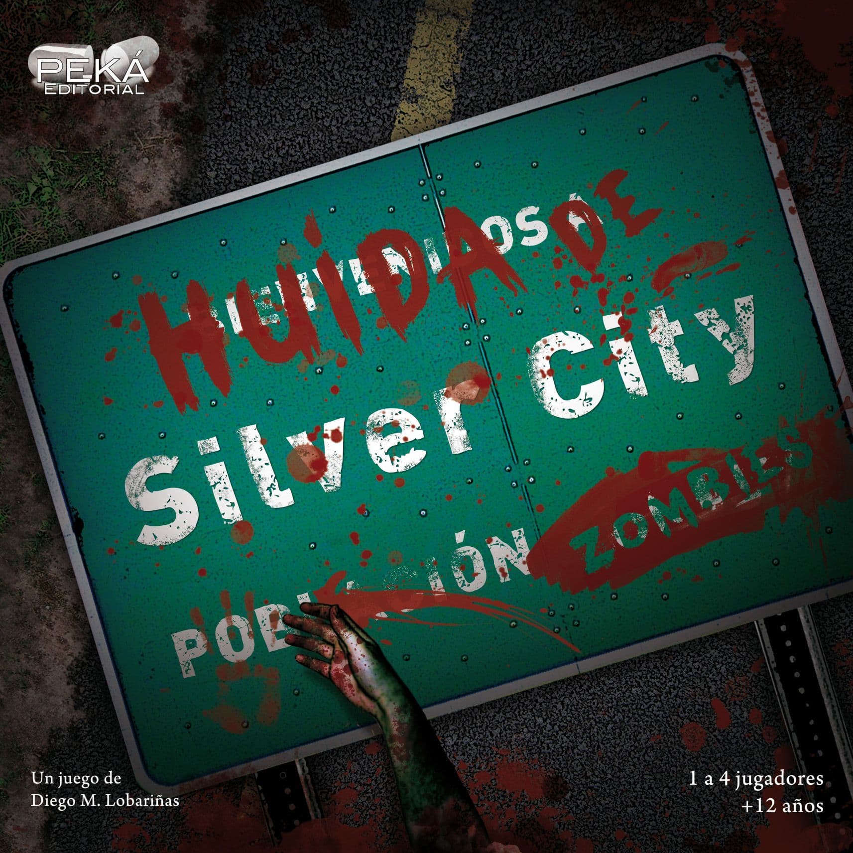 Portada juego de mesa Huida de Silver City