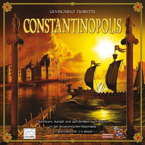 Portada juego de mesa Constantinopolis