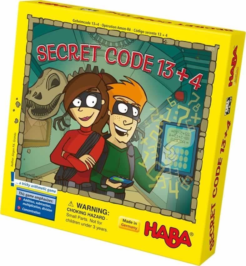 Portada juego de mesa Código secreto 13 + 4