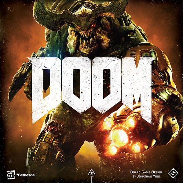 Portada juego de mesa DOOM: El Juego de Tablero