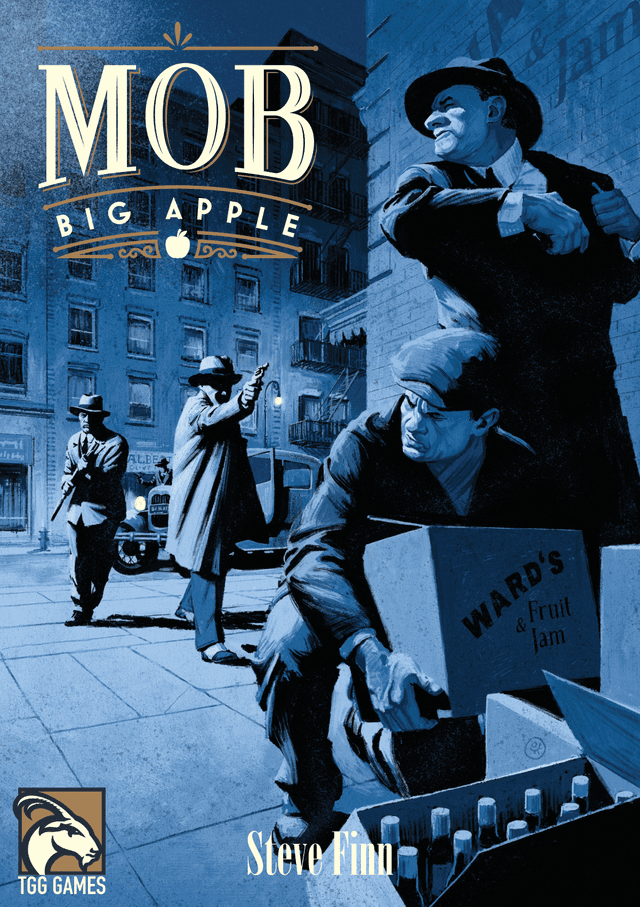 Portada juego de mesa MOB: La Gran Manzana