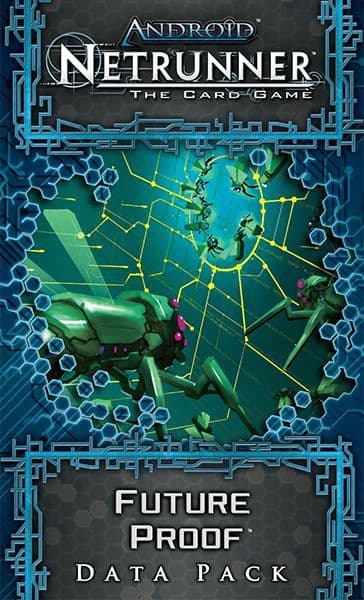 Portada juego de mesa Android: Netrunner – Prueba futura