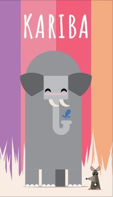 Portada juego de mesa Kariba