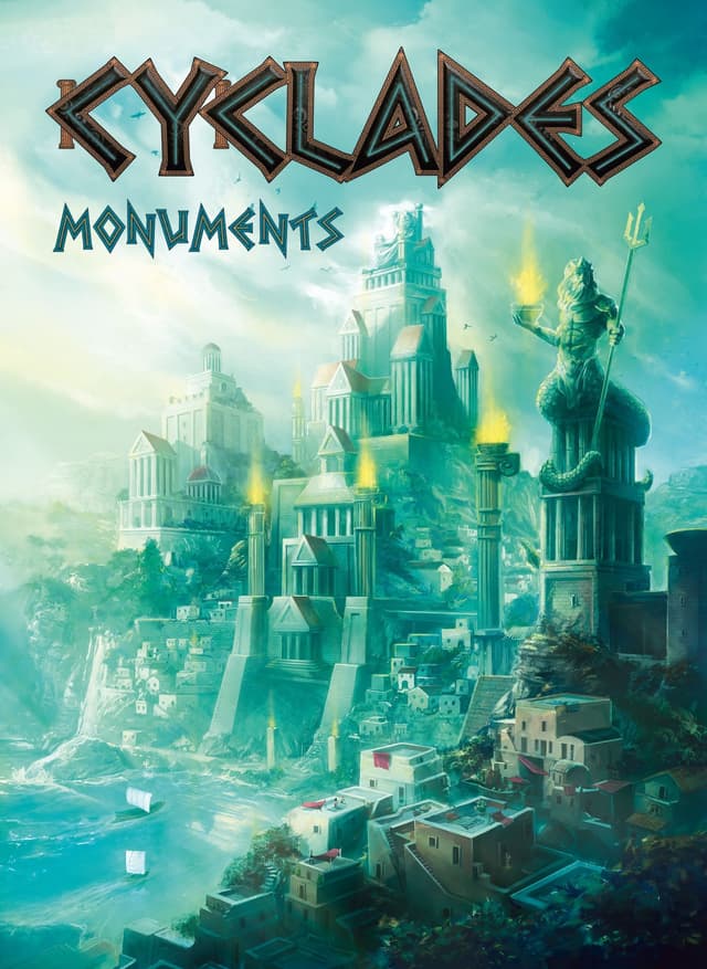 Portada juego de mesa Cyclades: Monuments
