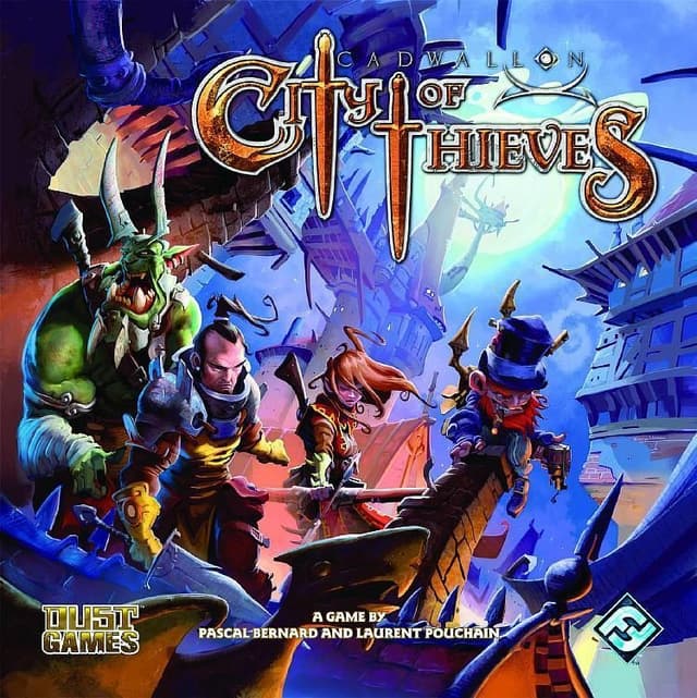Portada juego de mesa Cadwallon: Ciudad de Ladrones