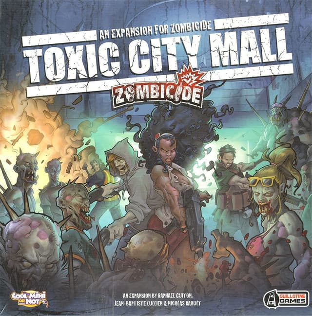 Portada juego de mesa Zombicide: Toxic City Mall