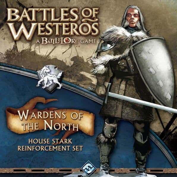 Portada juego de mesa Batallas de Poniente: Guardianes del Norte