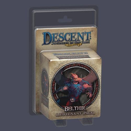 Portada juego de mesa Descent: Viaje a las Tinieblas (Segunda Edición) – Lugarteniente Belthir