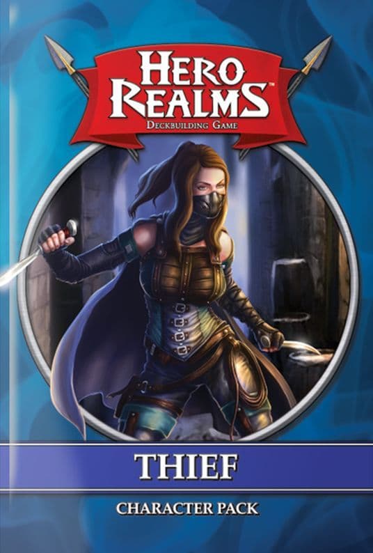 Portada juego de mesa Hero Realms: Sobre de Personaje – Ladrón