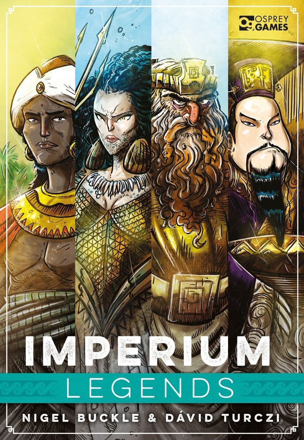 Portada juego de mesa Imperium: Legends