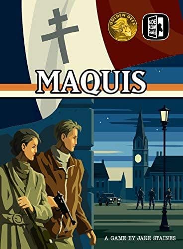 Portada juego de mesa Maquis