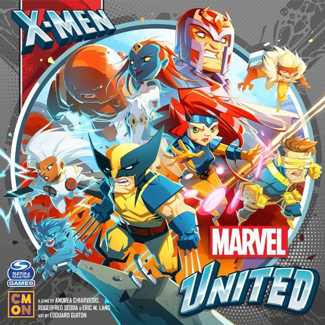 Portada juego de mesa Marvel United: X-Men